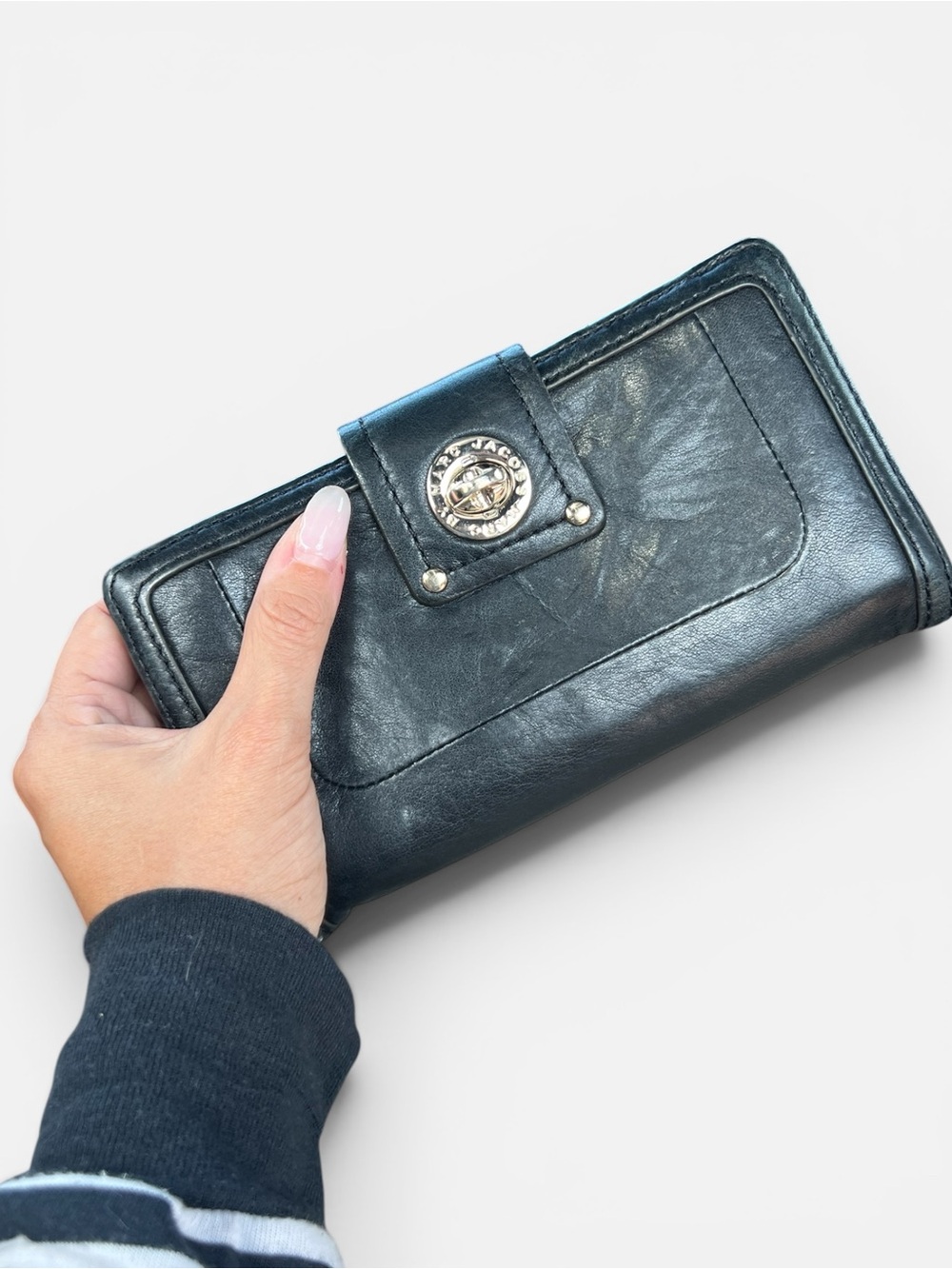 Marc Jacobs Black Leather Long wallet - Picture 10 of 11
